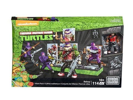 Mega Bloks Teenage Mutant Ninja Turtles Bebop Villain Pack Supply