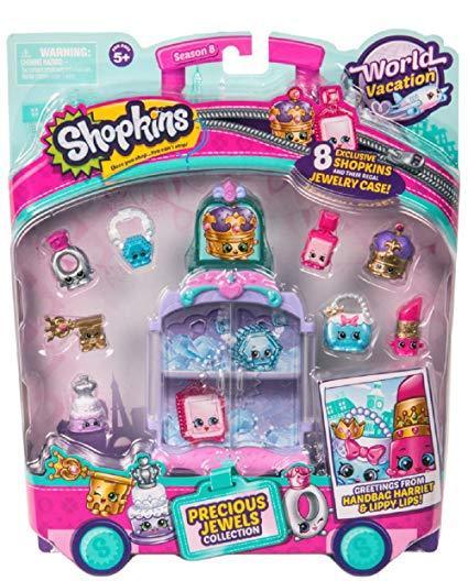 Shopkins Season 8 World Vacation - Precious Jewels Collection Fashion