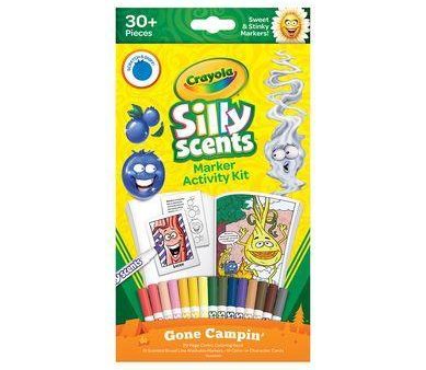 Crayola Silly Scents Marker Activity Kit Online now