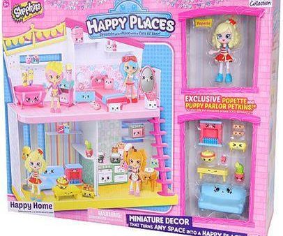 Shopkins Happy Places Puppy Parlor Jessicake and Popette Set Cheap