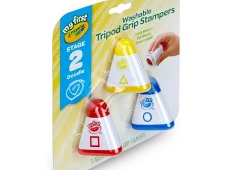 Crayola My First Washable Tripod Grip Stampers For Cheap