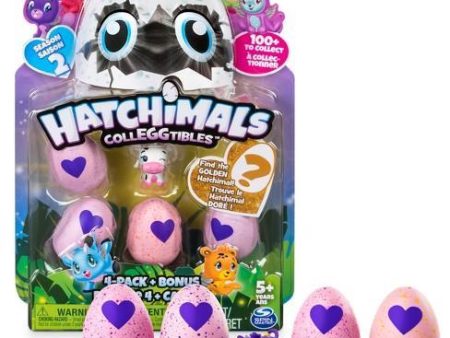 Hatchimals CollEGGtibles Season 2 - 4-Pack with Bonus on Sale