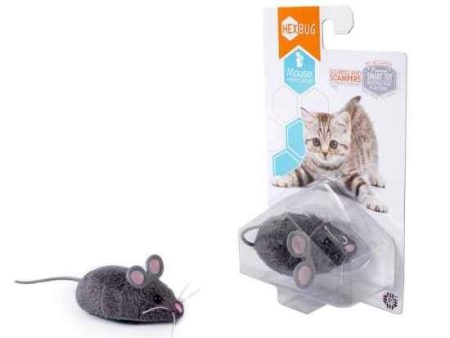 HEXBUG Mouse Robotic Cat Toy (GREY) Online now