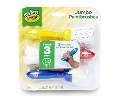 Crayola My First Jumbo Paintbrushes Online now