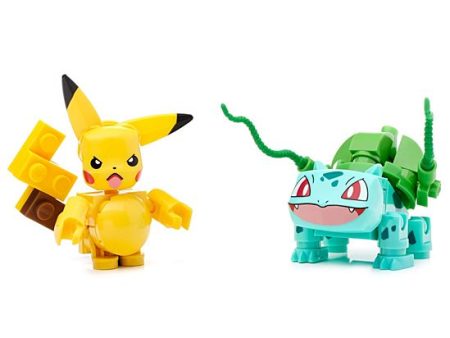 Mega Construx Pokemon Pikachu vs. Bulbasaur Sale