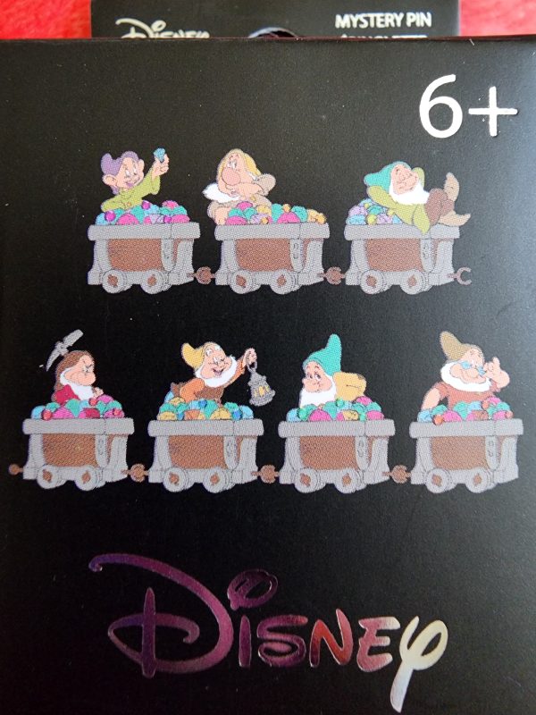 Loungefly Disney Seven Drawfs Mining Car Mystery Pins Sale