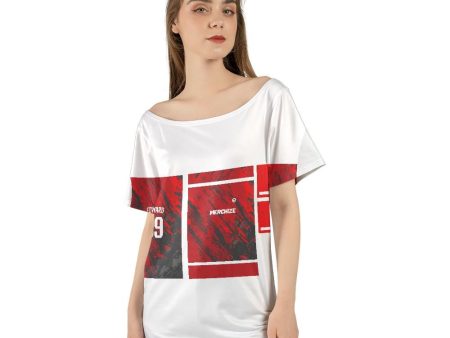 All-over Print Women s Off-the-shoulder T-shirt Discount