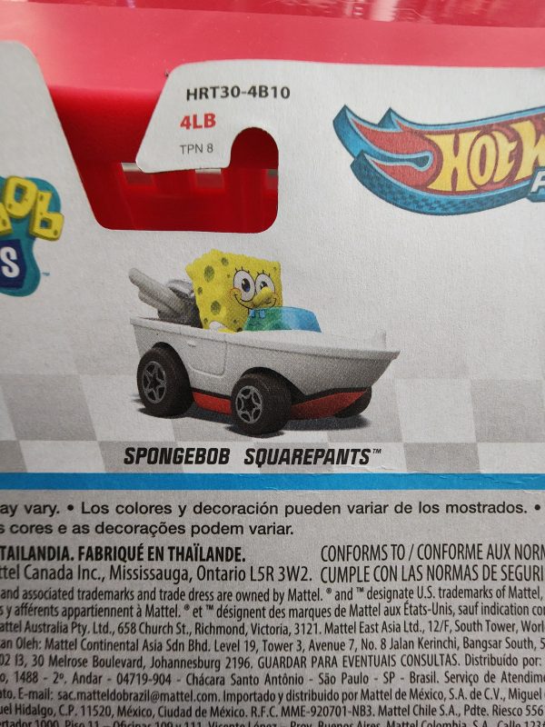 Hot Wheels Racer Verse Spongebob Square Pants Car For Cheap