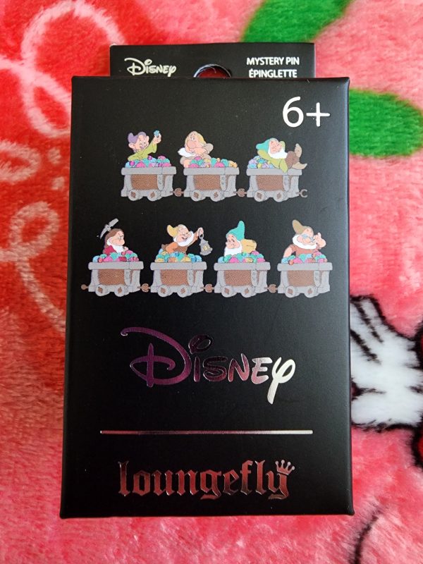 Loungefly Disney Seven Drawfs Mining Car Mystery Pins Sale