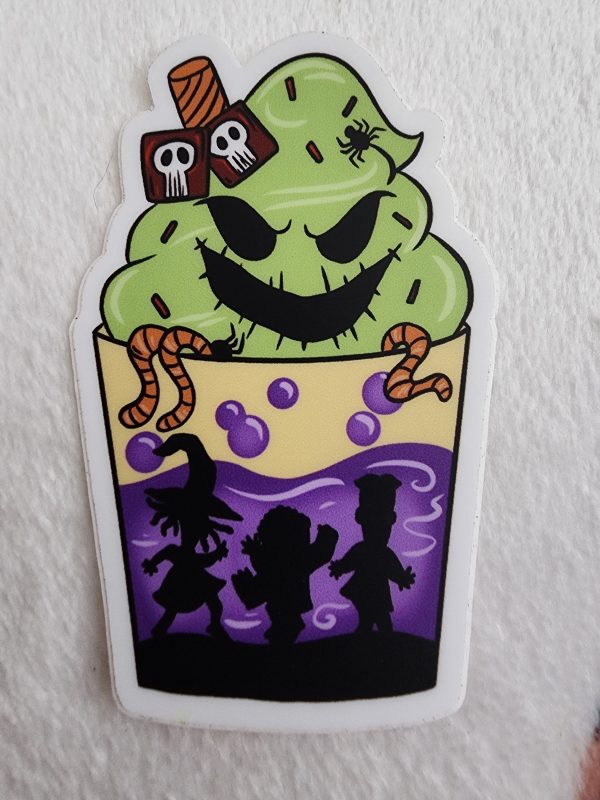 Disney Nightmare Before Christmas Oggie Boogie Drink Sticker Sale