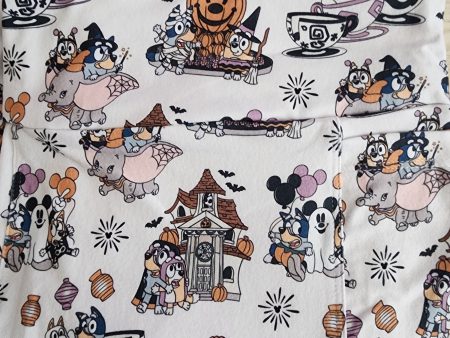 CP Bluey and Bingo Disney Fun Halloween Leggings on Sale