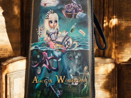 Alice in Wonderland Gothic Wallet Discount