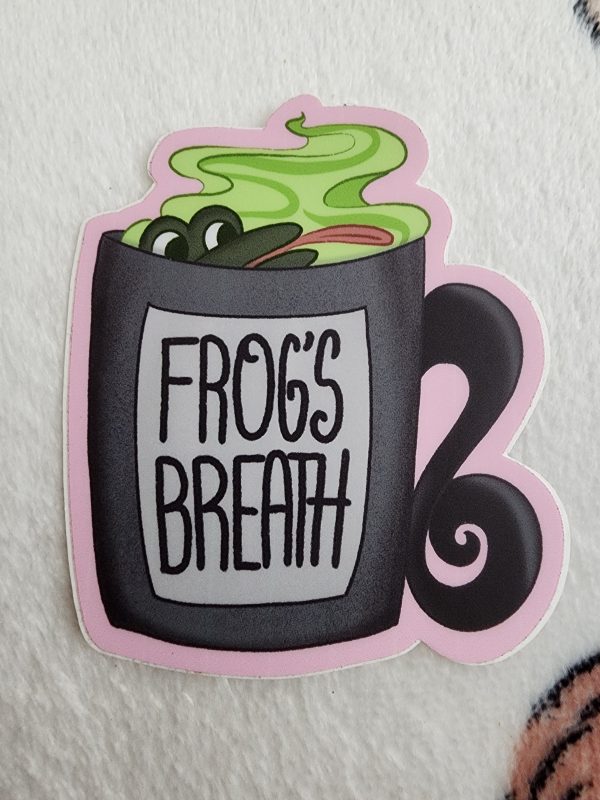 Disney Nightmare Before Christmas Frog s Breath Sticker Discount