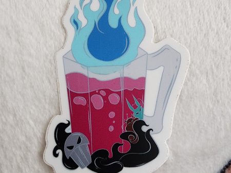 Disney Hades Drink Sticker Discount