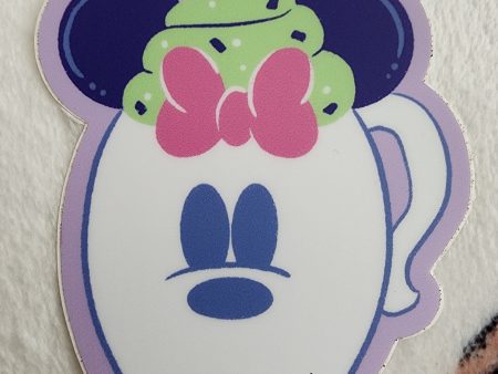 Disney Minnie Mouse Mug Sticker For Sale