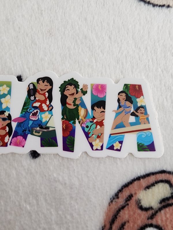 Disney Lilo and Stitch Ohana Sticker Online Sale