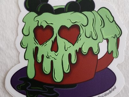 Disney Evil Queen s Poison Apple Mug Sticker on Sale