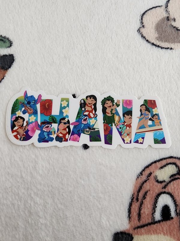 Disney Lilo and Stitch Ohana Sticker Online Sale