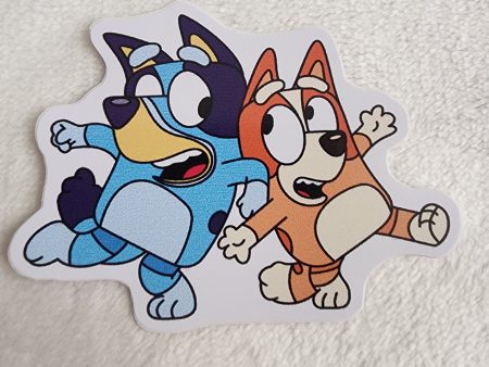 Bluey and Bingo Sticker Online now