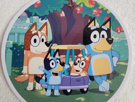 Bluey and Family Sticker Online Hot Sale